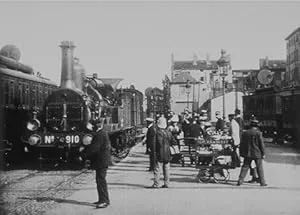 Прибытие поезда на станцию Перраш (1896)